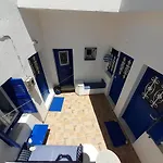 Cycladic House White And Blue In Kato Chora Prázdninový dům *