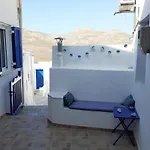 Cycladic House White And Blue In Kato Chora Prázdninový dům *